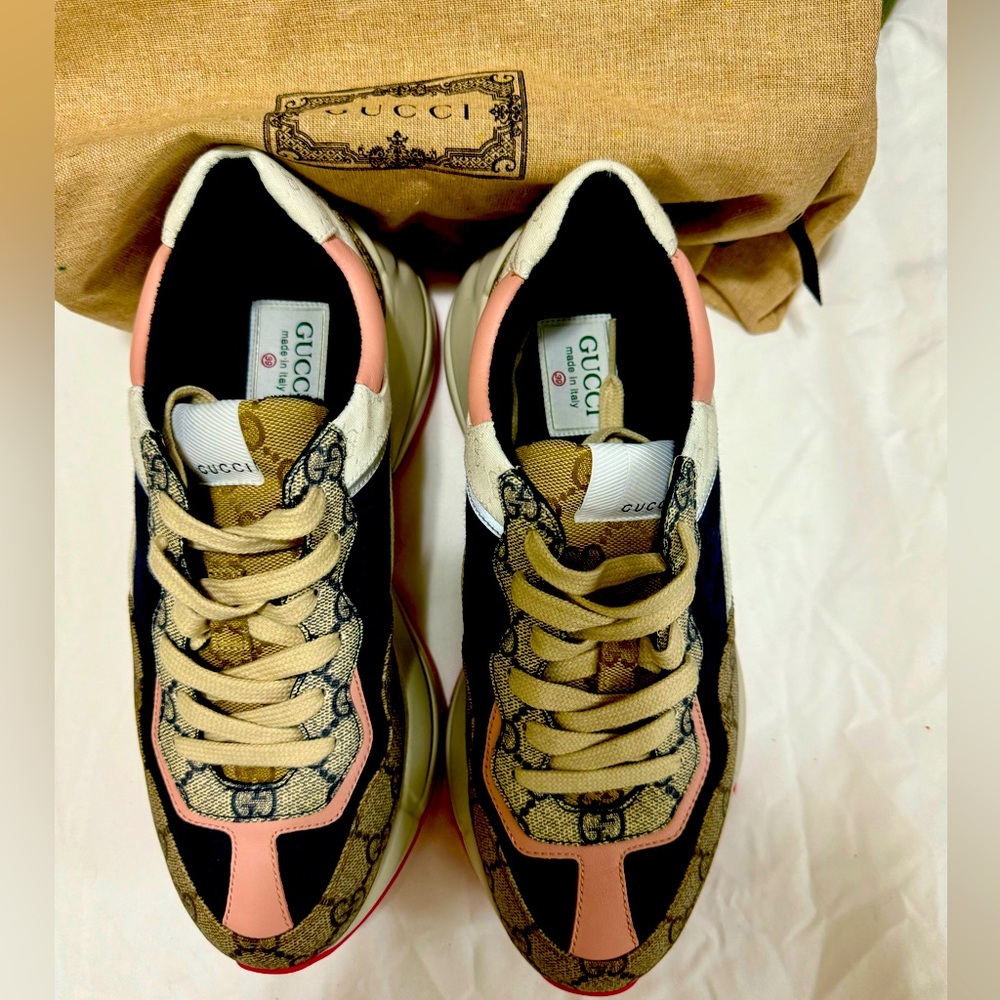 Gucci Women’s GG Rhyton Sneakers